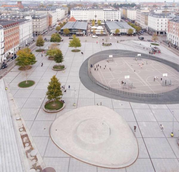 Israel's Square in the heart of Copenhagen