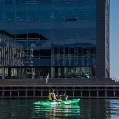 Green Kayak