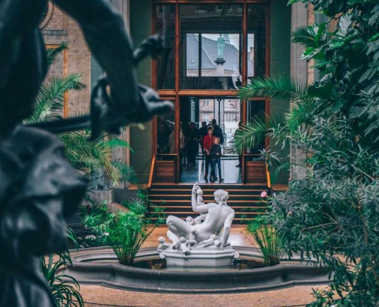 Glyptoteket museum in Copenhagen